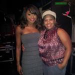 with Chandra Wilson (Grey's Anatomy)